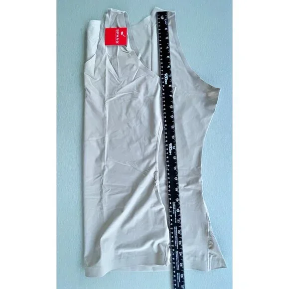 Spanx Cami Tank Top Smoothing Gray Shaping Camisole Slims Shapewear Size 3X - Picture 6 of 12